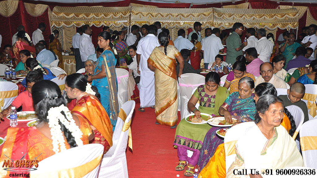 wedding catering services in coimbatore peelamedu